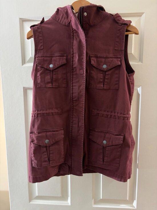Tinsel Tops - Tinsel Joen Cargo Vest Size Small